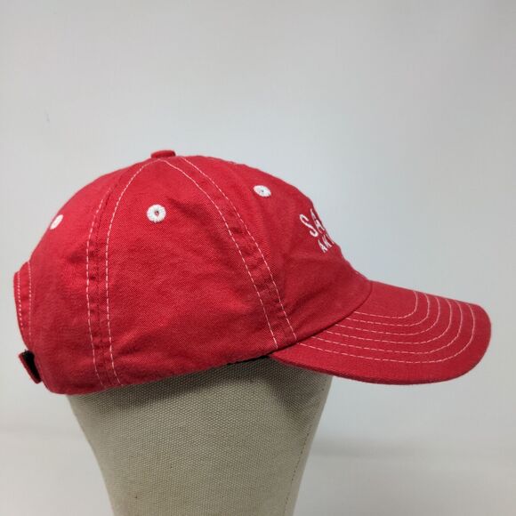 Cap America Men's Salute American Vodka Strapback Hat Red Embroidered Logo - Picture 6 of 10